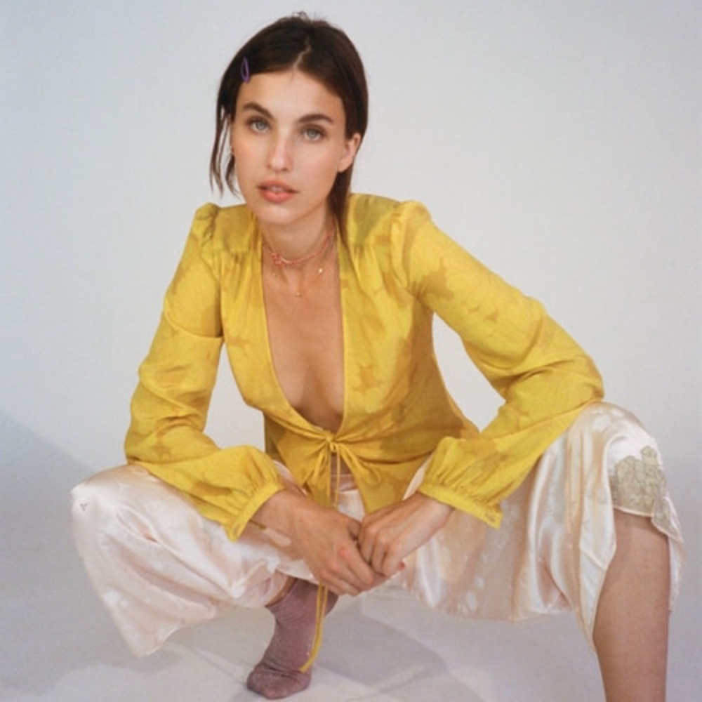 ISO silk top